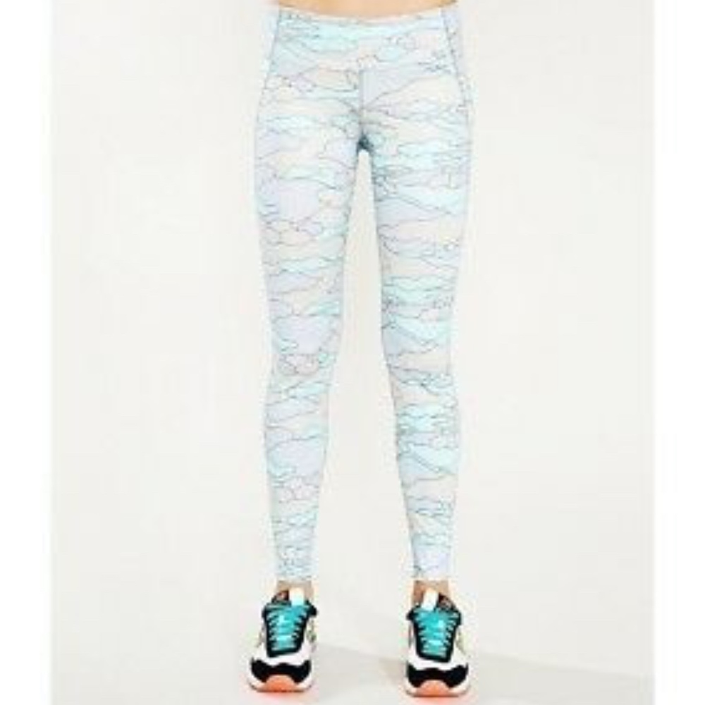 Patagonia Capilene Blue Camo Leggings (XL)